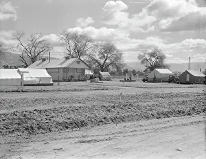 Refugee Camp Prints: Kern County camp for migrants, fifteen miles out of Bakersfield