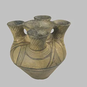 Trypillian Culture Prints: Kernos, 3850-2900 BC. Artist: Prehistoric Russian Culture