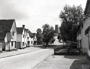 Peaceful Prints: Kersey, Suffolk, c1955. Creator: Arthur Charles Kirby Ware
