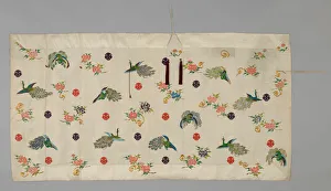 Peacock Feather Prints: Kesa, Japan, Late 19th century, Meiji period (1868-1912). Creator: Unknown