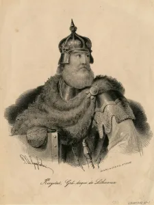 Kestutis, Grand Duke of Lithuania, 1840. Artist: Anonymous
