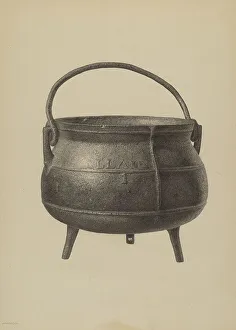 Kettle Prints: Kettle, c. 1940. Creator: Milton Grubstein