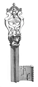 Chimera Prints: A key, 13th century, (1870)