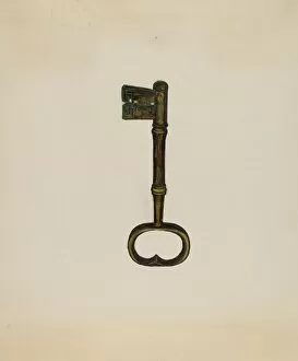 Keys Gallery: Key, 1935 / 1942. Creator: Edna C. Rex
