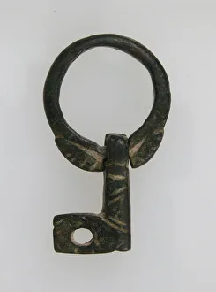Gaul Prints: Key, Late Roman (?), 3rd-5th century. Creator: Unknown
