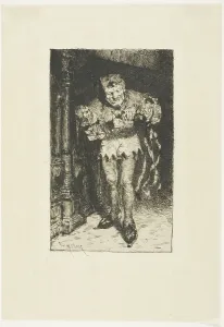 Anxious Prints: Keying Up, c.1885. Creator: William Merritt Chase