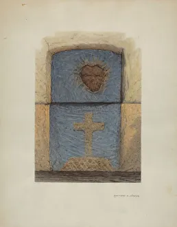 Noble Prints: Keystone, c. 1940. Creator: Raymond E. Noble