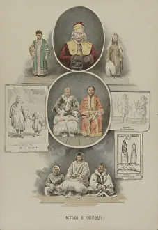 Ostyak Prints: Khants and Samoyeds, 1862-1887. Creator: Mikhail Znamensky