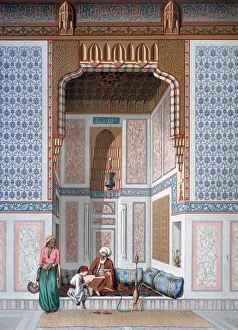 Images Dated 9th February 2007: Khosne Ahmed el-Bordeyny, 19th century. Artist: Emile Prisse D Avennes
