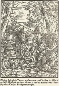 Ludwig Prints: Khunig Ludwig... c. 1503. Creator: Master of the Legend Scenes