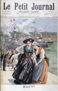 Schleswig Holstein Prints: Kiel!!, 1895. Artist: F Meaulle