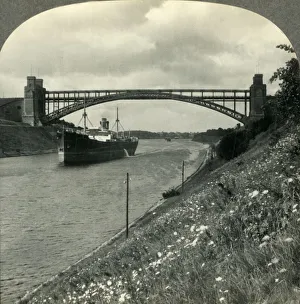 The Kiel Ship Canal Connecting the Baltic and North Seas, Kiel, Germany, c1930s