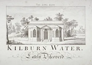 Kilburn Prints: Kilburn Wells, Hampstead, London, c1820