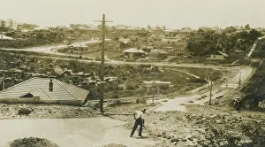 Roadworks Prints: Killarney Estate development, c1920s. Creator: Unknown