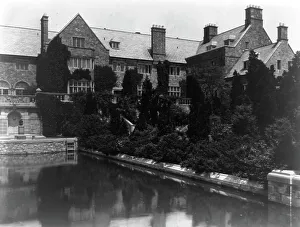 Killenworth, George Dupont Pratt house, Glen Cove, New York. c1915. Creator: Frances Benjamin Johnston. Killenworth, George Dupont Pratt house, Glen Cove, New York. c1915. Creator: Frances Benjamin Johnston