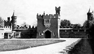 County Down Gallery: Killyleagh Castle courtyard, Killyleagh, County Down, Northern Island, early 20th century