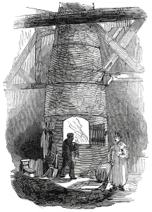 The Kiln, London Docks, 1845. Creator: Unknown