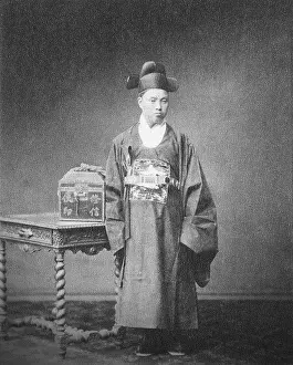Korea Prints: Kim Hong-jip (1842-1896), 1880. Creator: Anonymous