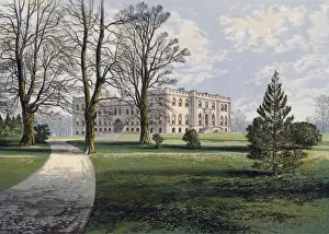 Katharine Of Aragon Collection: Kimbolton Castle, Cambridgeshire, late 19th century.Artist: A F Hydon