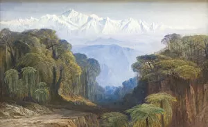 Snow Capped Gallery: Kinchinjunga, 1877. Creator: Edward Lear