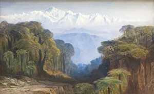 Snow Capped Gallery: Kinchinjunga, 1877. Creator: Edward Lear