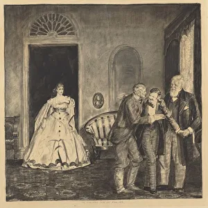 The Kindliness Came Not from Her, 1922. Creator: George Wesley Bellows