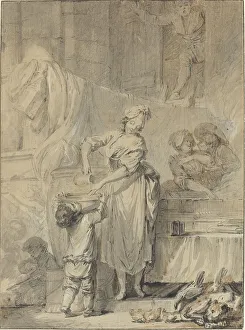 Baudouin Pierre Antoine Prints: Kindly Martine, 1760s. Creator: Pierre Antoine Baudouin
