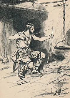 Blackie And Son Ltd Collection: King Alfred Forgets The Cakes, c1907