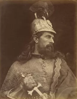 1st Baron Tennyson Gallery: King Arthur, September 1874. Creator: Julia Margaret Cameron