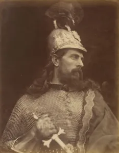 Pre Raphaelite Prints: King Arthur, September 1874. Creator: Julia Margaret Cameron