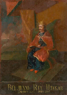 Bratislava Gallery: King Bela III of Hungary and Croatia, First half of the 18th cent.. Creator: Anonymous