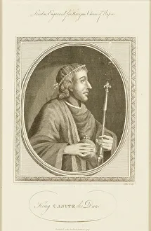 King Canute the Great, 1780s. Creator: Goldar, Jabez (1729-1795)