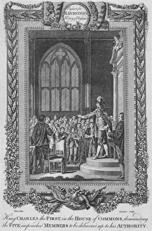 Demanding Collection: King Charles the First in the House of Commons, c1787
