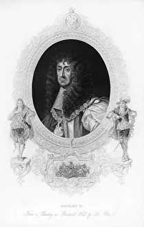 King Charles II, The Merry Monarch, (c1850) King Charles II, The Merry Monarch, (c1850)