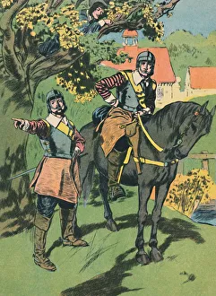 Blackie And Son Ltd Collection: King Charles in the Oak, c1907