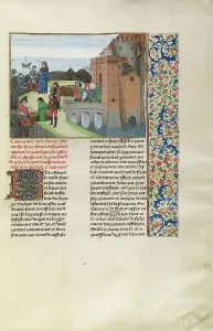Chronicle Prints: King Charles VI of France Preparing for War with England