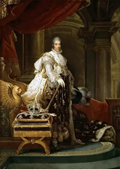 Charles Philippe De France Collection: King Charles X of France. Artist: Gerard, Francois Pascal Simon (1770-1837)
