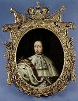 Wittelsbach Prints: King Charles XI of Sweden, c1670. Creator: David Klocker Ehrenstrahl