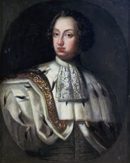 Haughty Prints: King Charles XI of Sweden, c1680. Creator: Unknown