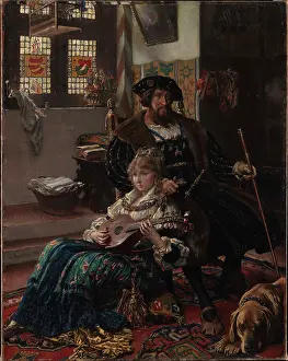 Lutenist Prints: King Christian II of Denmark and Dyveke Sigbritsdatter
