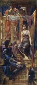 Sir Edward Coley Prints: King Cophetua and the Beggar Maid, 1884, (1912). Artist: Sir Edward Coley Burne-Jones