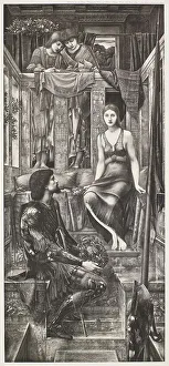 Enchanted Prints: King Cophetua and the Beggar Maid, c1880s, (1900). Creator: Unknown