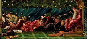Burne Jones Prints: The King and His Court, 1871-1873. Creator: Burne-Jones, Sir Edward Coley (1833-1898)