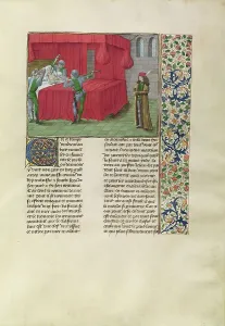 Chronicle Prints: The King of Cyprus Killed by his Brothers Persecutors