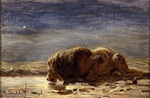 Briton Riviere Gallery: The king drinks, 1875. Artist: Briton Riviere
