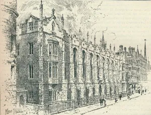 Birmingham Prints: King Edward VI School, Birmingham, 19th century (1906)