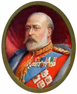 Images Dated 29th November 2007: King Edward VII, 1910. Artist: Alyn Williams