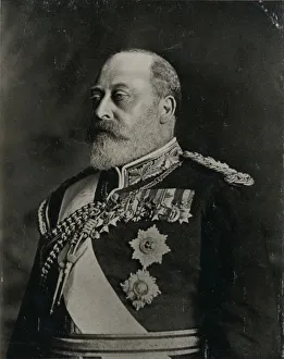 Wettin Prints: King Edward VII, (Albert Edward, 1841-1910), 1904. Artist: Valentine & Sons Ltd