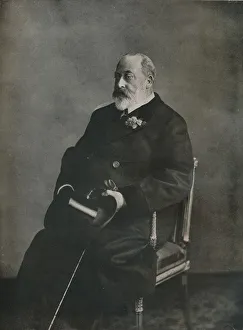 Ws Stuart Collection: King Edward VII in private life, c1903 (1911). Artist: WS Stuart