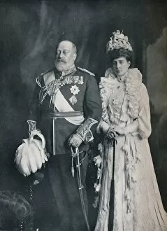 Sir Richard Gallery: King Edward VII with Queen Alexandra, c1908 (1911). Artist: Lafayette